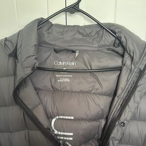 Calvin Klein Charcoal Puffer Jacket